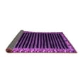 thumbnail image 2 of Ahgly Company Indoor Square Abstract Purple Modern Area Rugs, 5' Square, 2 of 4