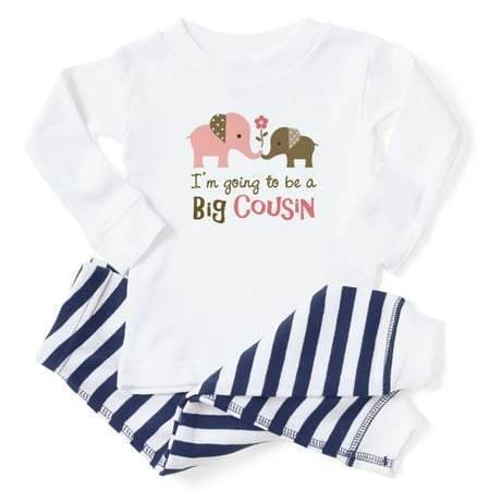 

CafePress - Big Cousin Elephant - Toddler Long Sleeve Pajama set
