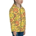 thumbnail image 5 of Rocae Colourful Tie Dye 1 for Zip Up Hoodies for Teen Sweatshirt with Hood-Medium, 5 of 6