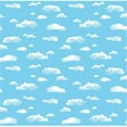 thumbnail image 1 of Papier Ondulé, Nuages, 48 Po X 12-1/2 Po, 1 Rouleau, 1 of 1