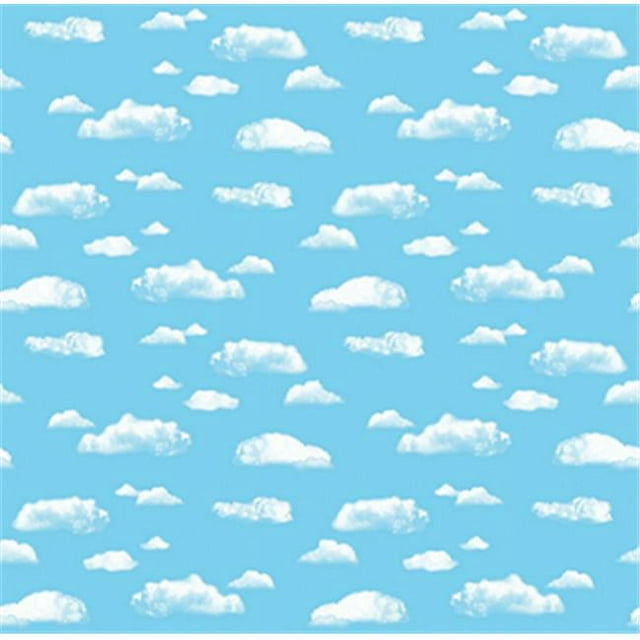 Papier Ondulé, Nuages, 48 Po X 12-1/2 Po, 1 Rouleau