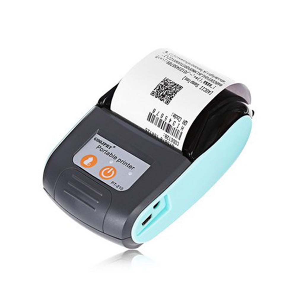 58MM Portable Wireless Bluetooth Thermal Printer Receipt Machine ...