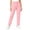 a01Pink, variant on Yyeselk Women's Ankle Length Scrub Pants with Pockets Straight Leg Elastic Waist Lightweight Trousers Regular Fit Baggy Comfy Bottoms Gray XL