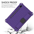 thumbnail image 7 of Allytech Case for Samsung Galaxy Tab S7 11-Inch SM-T870 T875, Silicone EVA Kids Friendly Stand Shoulder Strap Heavy Duty Shockproof Bumper Cover for Samsung Galaxy Tab S7 11-inch, Purple, 7 of 7