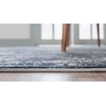 thumbnail image 4 of Rugs Oregon Geometric Power Loomed Blue Vintage Area Rugs, Stain Resistant, 4 of 8