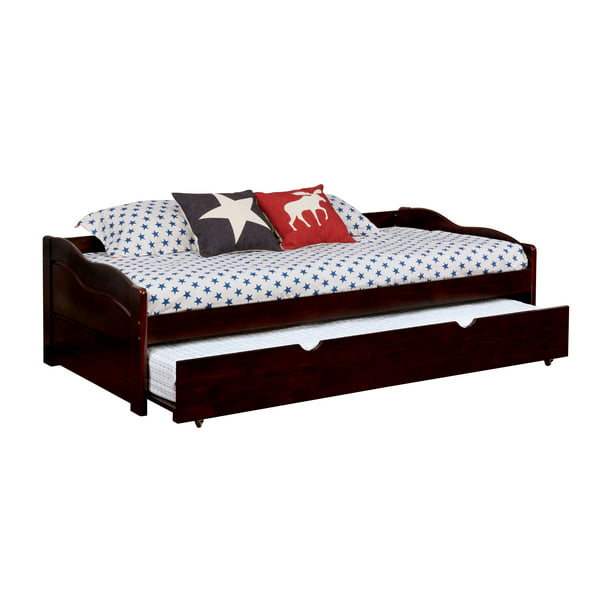 Furniture Of America Terin Wood Daybed, Monarch Hill Ambrosia Twin Daybed With Trundle Wayfair