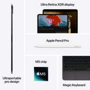 Apple Apple 11-inch iPad Pro Wi Fi 1TB with nano-texture glass - Silver