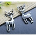 thumbnail image 4 of U8MO 5/20/50X Retro Deer Elk Alloy Charms Pendant Jewelry Making DIY 26*11mm-5pcs, 4 of 8