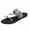 Silver, variant on Lisgai Womens Wide Width Sandals Soft Flat Sandals Wedges Low Heeled Shoes Open Toe Outdoor Beach Sandals Slippers