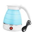 thumbnail image 3 of Lipstore Travel Folding Electric Kettle Tea Pot 1.2L with Separable Power Cord Fast Boiling Easy Storage Camping Water Boiler Foldable Blue, 3 of 8
