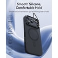 thumbnail image 3 of Funda de Silicona ESR para iPhone 17 Pro Max con Soporte Magnético Negra, 3 of 7
