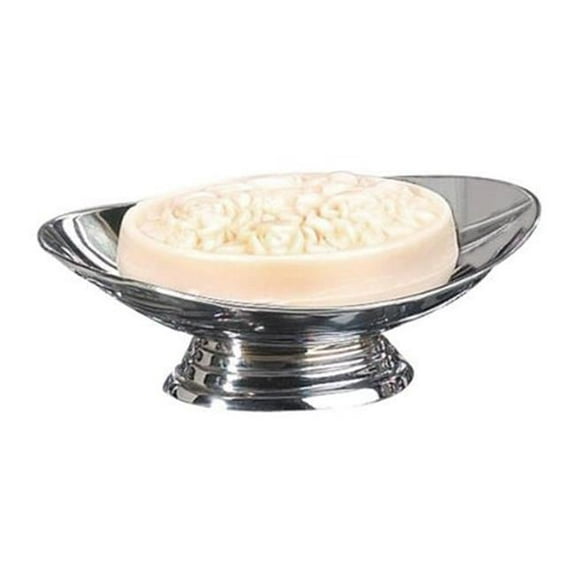 Tatara Group  Soap Dish - Chrome finish -pack of 3