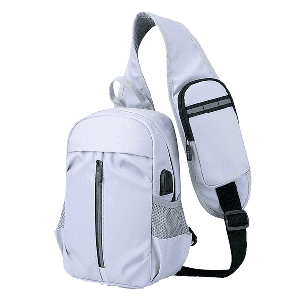 Lojalitet Bolso bandolera pequeno para hombre mochila cruzada mochila de viaje mochila de pecho bolso de hombro ligero para exteriores