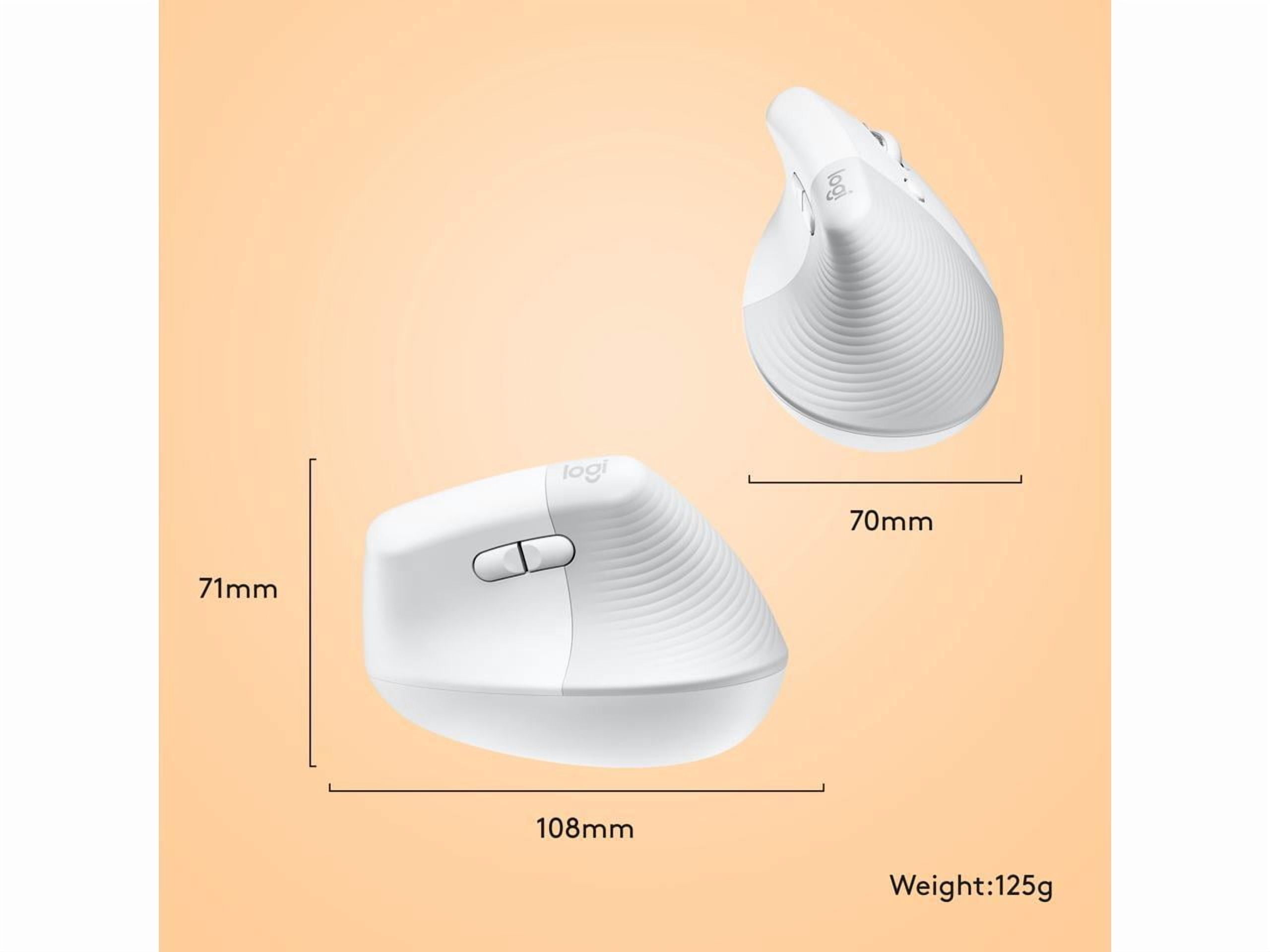Logicool M800M / LIFT for Mac 静音 ワイヤレス Logitech Lift Wireless Ergonomic Mouse for Mac, MacBook Air