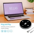 thumbnail image 5 of Computer Speakers with Microphone USB Speakerphone Microphone Speaker Combo with 360º Voice Pickup,Noise Reduction,Mute Function,Volume Control,VoIP Call,Webinar,Interview,for Home Office, 5 of 9