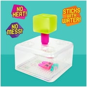 Pixobitz Studio with 500 No Heat Water Fuse Beads, Decos & Accessories
