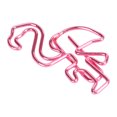 thumbnail image 4 of 100 Pieces Flamingo Paper Clips, Cute Animal Flamingo Shape Bookmark Clips Paperclips Metal File Note Clips Page Marker For Office Supplies Wedding Party Decoration, 4 of 8