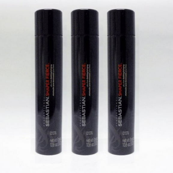 Sebastian Shaper Fierce Ultra Firm Finishing Hair Spray, 13.6 oz Pack of 3