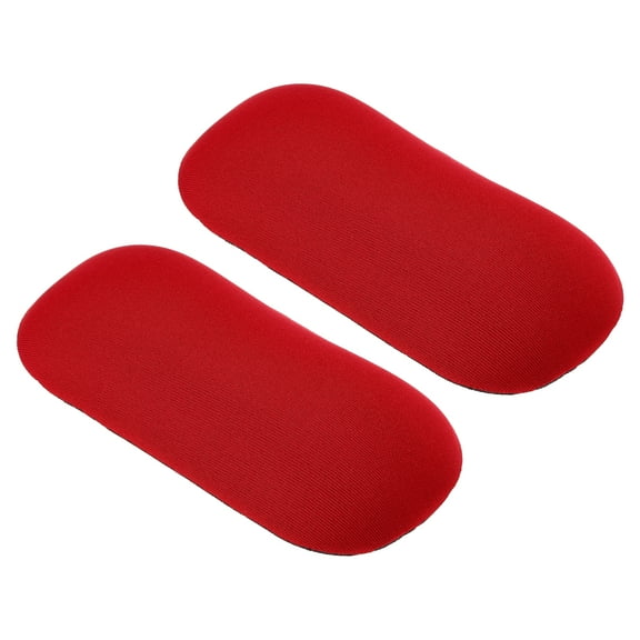 Uxcell Mouse Wrist Rest Mouse Wrist Support Ergonomic Mouse Pad Cushion Comfortable Memory Foam, Red 2 Pack