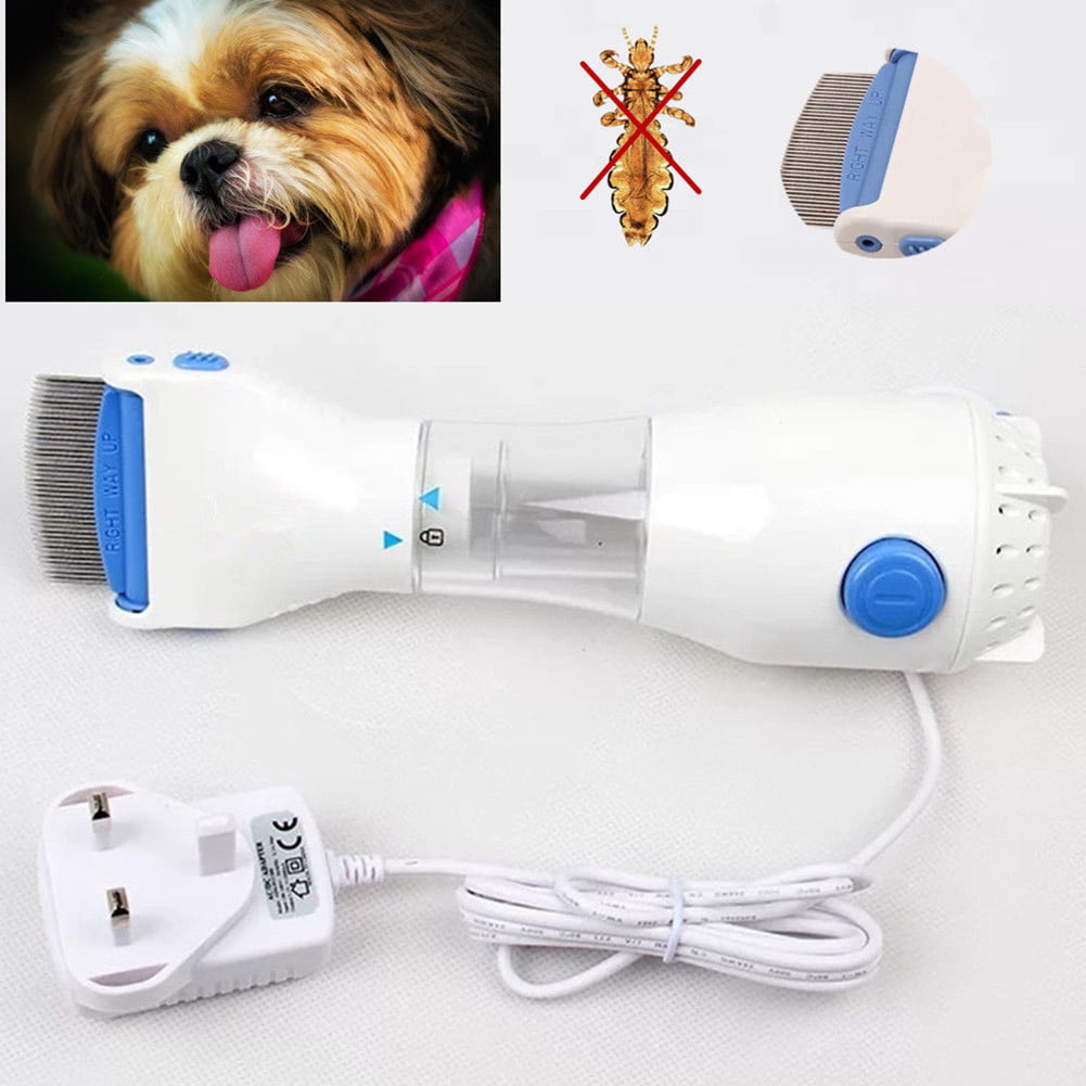 Electronic Chemical Head Lice nit Comb Detect Kill Headlice Pet Clean Electric 