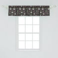 thumbnail image 2 of Ambesonne Cactus Valance Pack of 2, Flowering Succulent Plants, 54"X12", Multicolor, 2 of 2
