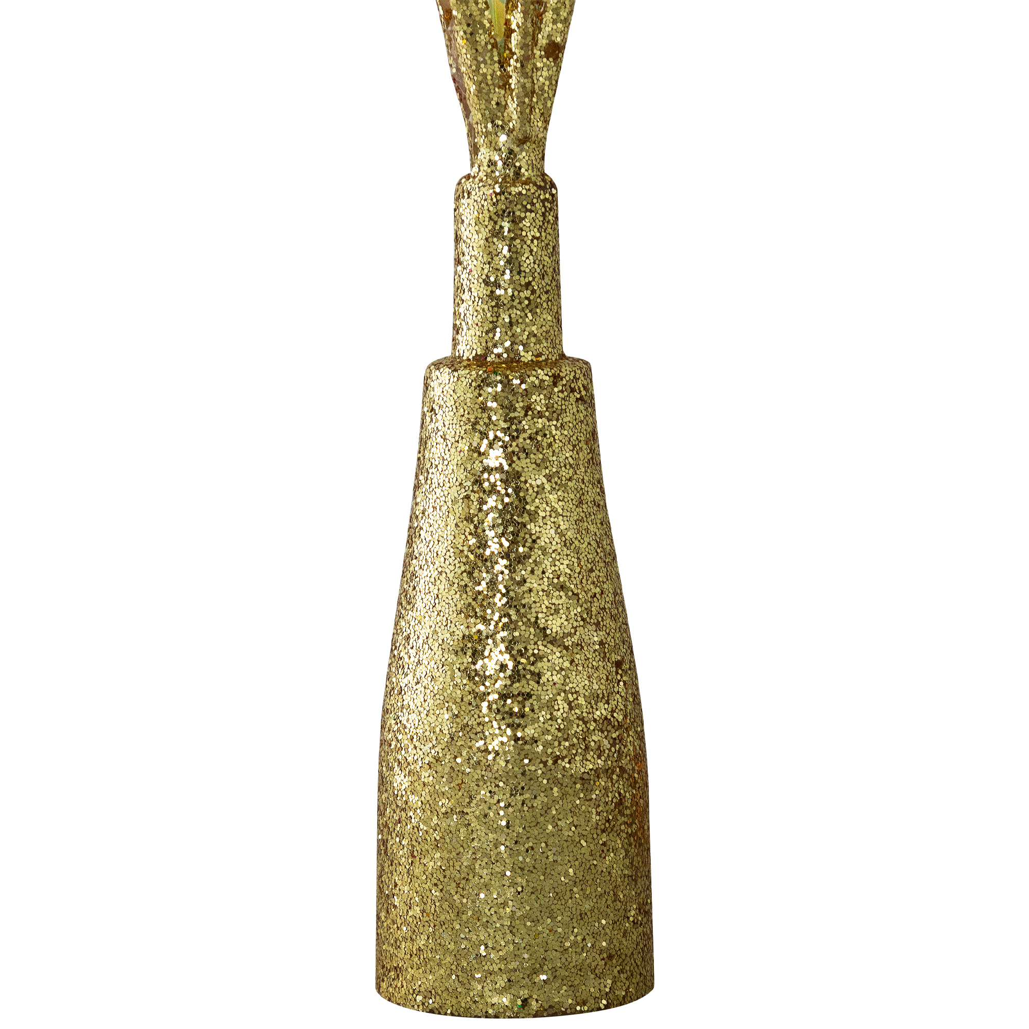Northlight LED Glitter Star of Bethlehem Christmas Tree Topper - 14.5" - Gold - Multi Lights