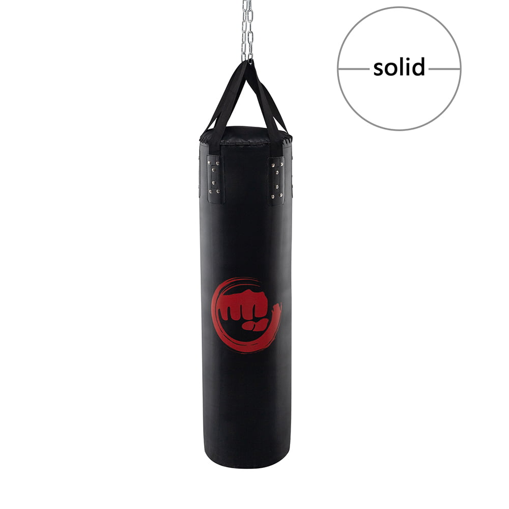 Buy Aurion Black 5 Feet (60 Inches) PU Leather Unfilled Punching Bag |  Stainless Steel Hanging Chain Online at Best Prices in India - JioMart.