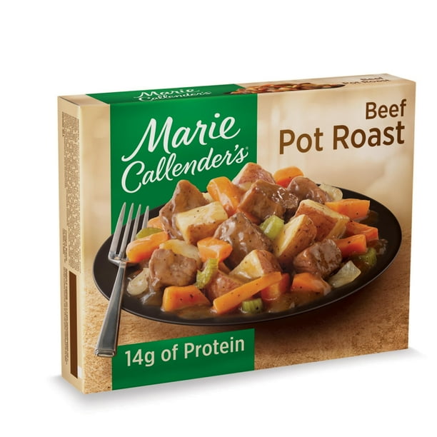 Marie Callender's Frozen Meal, Beef Pot Roast, 12.3 Ounce - Walmart.com - Walmart.com