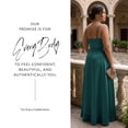 thumbnail image 4 of David’s Bridal, The Edit by DB Studio Women's Formal Empire Waist Ball Gown, Full Length, Satin, 4 of 7