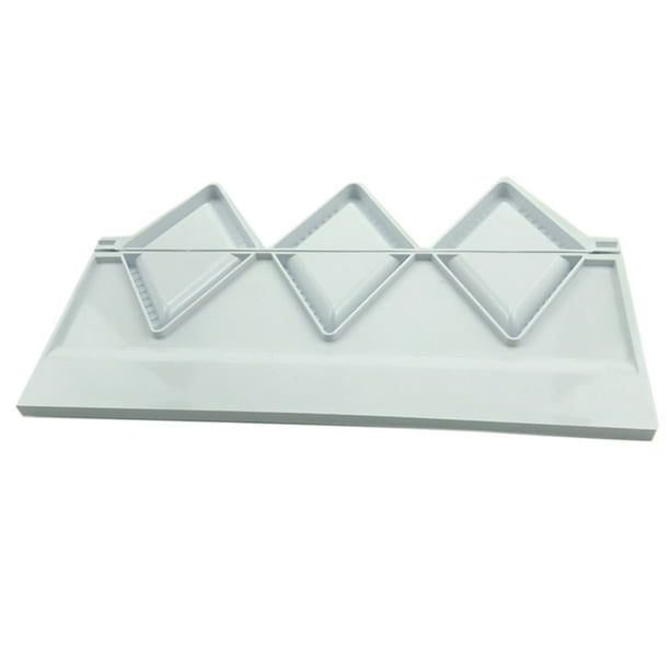 Utensilios de Cocina para Hacer Dumplings Molde de 3 TriáNgulos para Pierogies Press Samosa Ravioli Dumpling Tarta Empanada AlbóNdigas