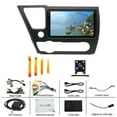 thumbnail image 2 of Car Radio for Honda Civic 2013-2017, 9" Touchscreen Android 13 Support Carplay Android Auto Navigation Bluetooth Radio Video Steering Wheel Control Rear Camera 2G+32G,Black, 2 of 12