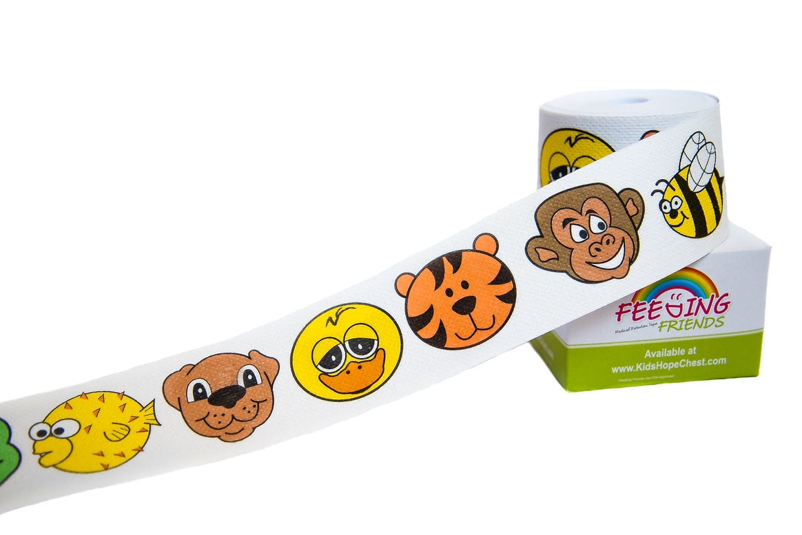 Animal Retention Tape NG, NJ, G, J, or Oxygen Tube Fabric Dressing Roll - Feeding Friends