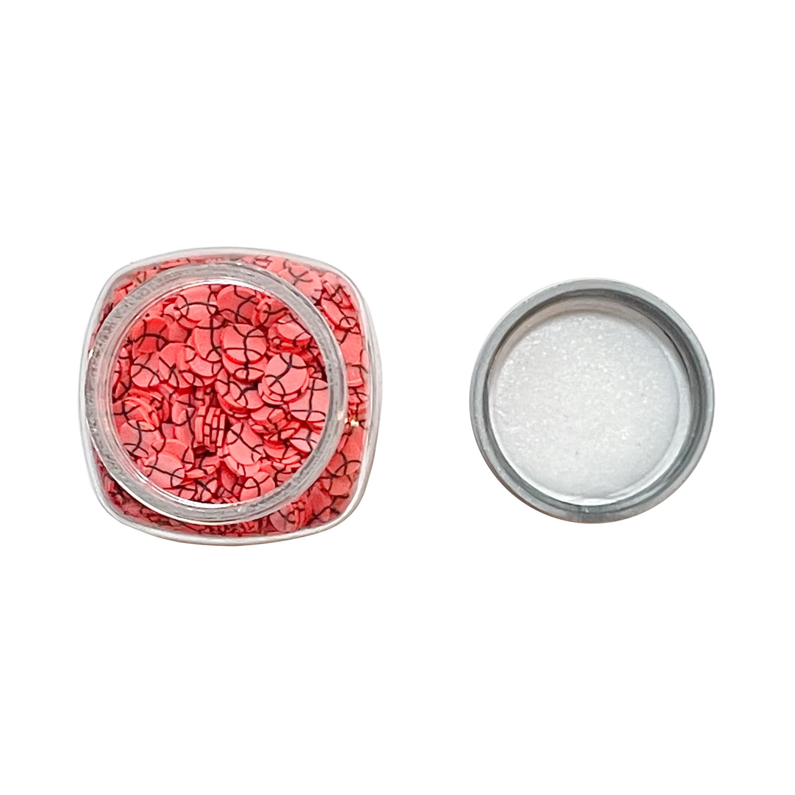Recollections Basketball Specialty Glitter Shapes, 12 Pack