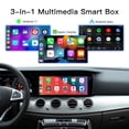 thumbnail image 2 of CARabc 3-in-1 Wireless Carplay and Android Auto Adapter with Netflix, YouTube, Google Play, 2 of 6