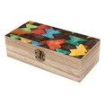 thumbnail image 6 of 7.9×2.3 In Wooden Boxes Durable Easy To Use Dustproof Prevent Slippery Delicate And Cabinet SaddleBrown Colorful Houndstooth Hand-drawn Sketch_3, 6 of 8