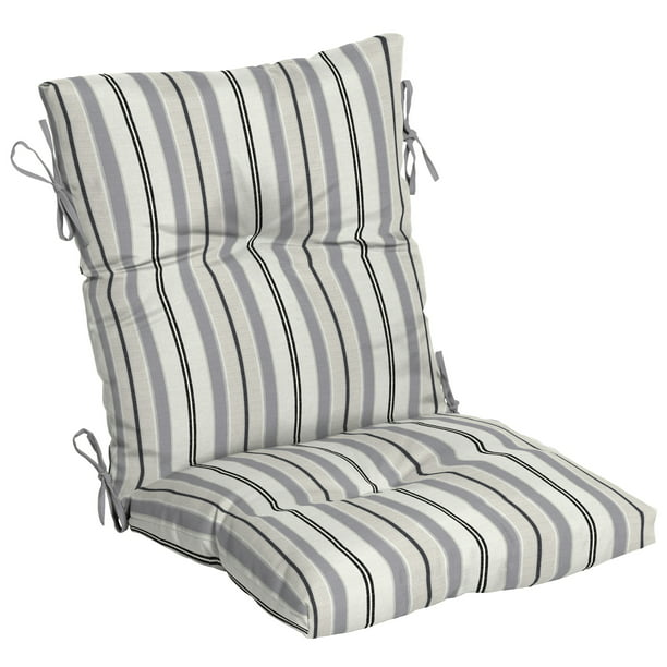 Better Homes Gardens Grey Stripe 44, Better Homes And Gardens Patio Chair Pads