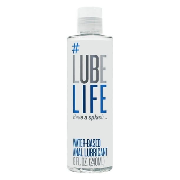 Lube Life Water Based Anal Lubricant, Personal Backdoor Lube for Men