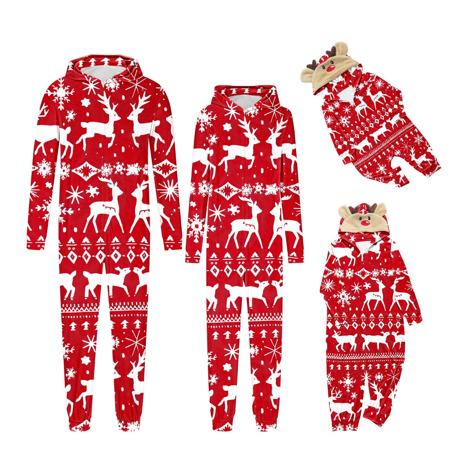 Bundle of 3 Zip-Up Baby Pajamas Hanna Andersson/Burt's Bees Cotton 12 Months, image size:1600x1600