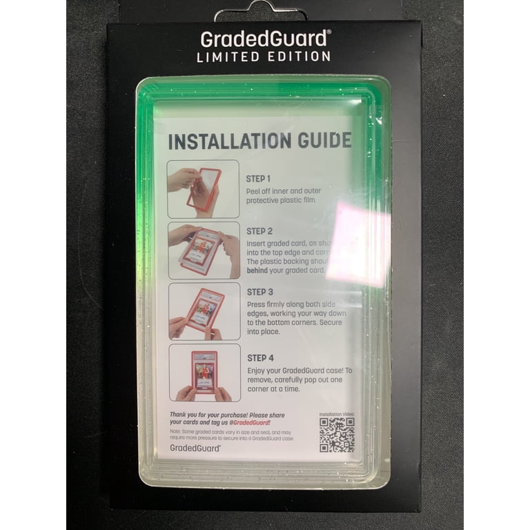 graded card guard psa MintyGuard for Standard Cards (Prism Series) Graded Bumper Guard these bumper guards offer a unique way to protect and showcase your PSA cards! GradedGuard - Standard Case (PSA)