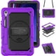 thumbnail image 1 of Funda para Samsung Galaxy Tab S10 Lite/ S10 FE/ S9 FE 10.9 pulgadas/Tab S9 11 pulgadas, funda protectora resistente a prueba de golpes con protector de pantalla, soporte giratorio de 360°, 1 of 9