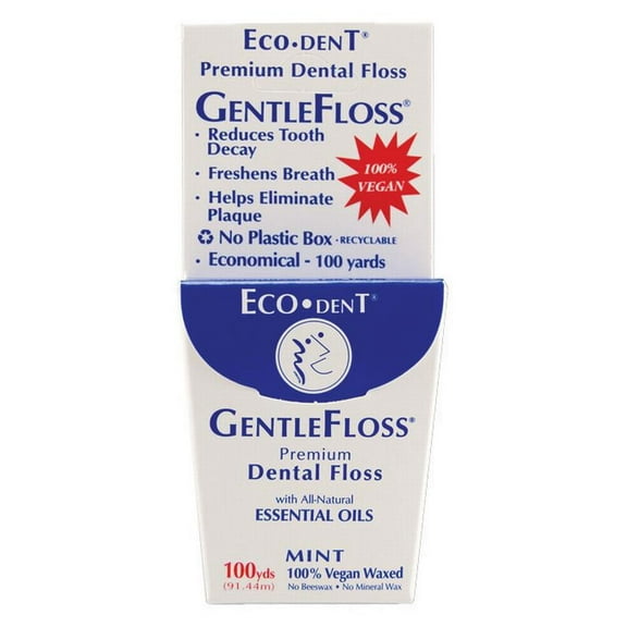 Ecodent Gentle Floss 100 yd 6/PAK