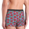 thumbnail image 3 of Goofa Hand Drawn Strawberry Printed Men's Boxer Briefs Underwear, Moisture-Wicking Underwear, Trunk,Soft and Breathable Cotton Underwear-Medium, 3 of 9