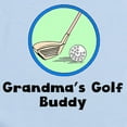 thumbnail image 2 of CafePress - Grandmas Golf Buddy Body Suit - Baby Light Bodysuit, Size Newborn - 24 Months, 2 of 4