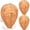 yellow, variant on Wasp Nest Decoy 3 Pack, Fake Wasp Nest Outdoor Hanging Decor, Hornet Nest Decoy Waterproof, Realistic Nests Ornament for Garden Patio, Farmhouse, Yard, Balcony, Under Eaves