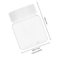 thumbnail image 2 of HEANUJJ 5Pcs Wide Mouth Transparent Laboratory Bottles for Chemical Storage and Sample Liquid Containers, 2 of 8