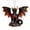 C, variant on Virelaxpo Christmas Dragon Shape Hanging Ornament 3.15 Inch Plastic Tree Pendant for Wreath Garland Holiday Party Decoration