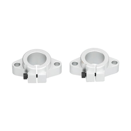 

2Pcs Rod Rail Guide Support Improve Machine Efficiency Save Energy Anti Rust Durable Easily Replace Linear Rail Support