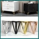 thumbnail image 4 of 4 piezas de patas de metal de repuesto para muebles, patas de muebles cromadas de 6"/15 cm, patas de muebles de bricolaje, patas de mesa, patas de gabinete, sillas, camas, gabinetes y sofás, O, 4 of 5