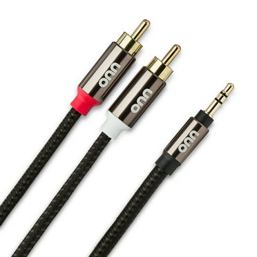 onn 6’ 3.5mm AUX to RCA Audio Cable