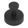 thumbnail image 4 of Wall Towel Hanger, Modern  Round Base Black Prevent Scratch Rust Proof Single Coat Hook  for Bathroom for Kitchen, 4 of 8